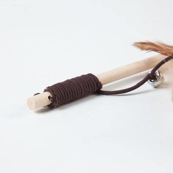 LukPaw Cat Teaser Cat Kitten Toys Set Natural Sisal Wand Teasers with Mouse - Picture 3 of 9